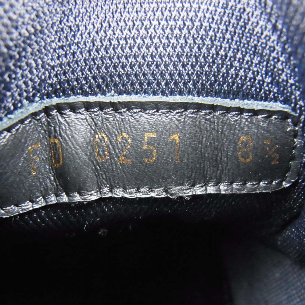 LOUIS VUITTON ルイ・ヴィトン 1A991J ミレニアム ライン スニーカー ブロンズ系×黒 8.5【中古】