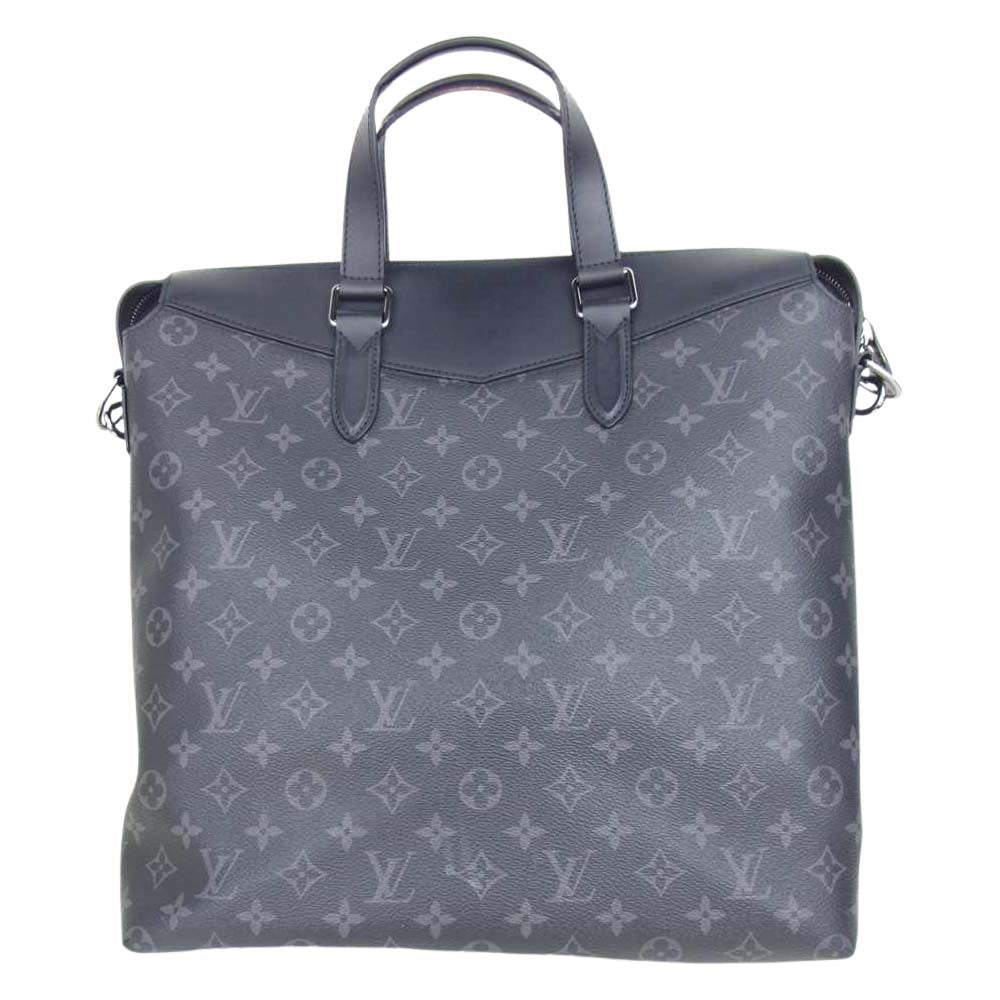 LOUIS VUITTON ルイ・ヴィトン M40567 モノグラム エクリプス トート 2Way バッグ エクスプローラー ブラック系【中古】