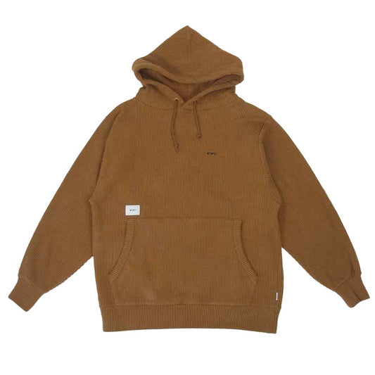 WTAPS ダブルタップス 202ATDT-CSM21 SIGN HOODED COPO フーデッド パーカー ベージュ系 S【中古】