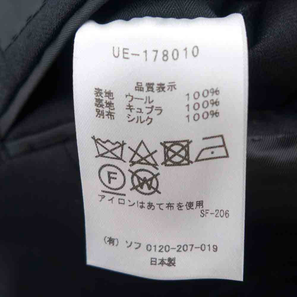 uniform experiment ユニフォームエクスペリメント 17AW UE-178010 2 button suits 2ボタン スーツ セットアップ ブラック系 1【中古】