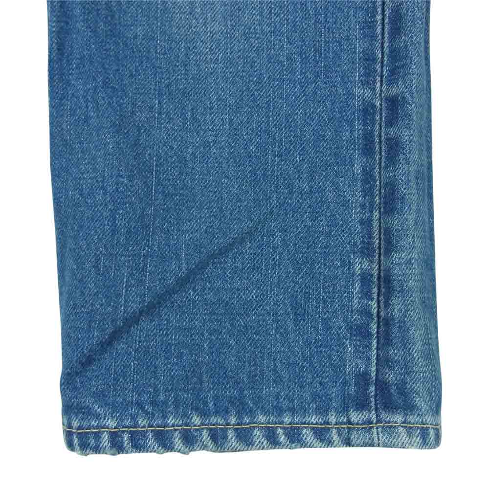 VISVIM ビズビム 0118105005029 SOCIAL SCULPTURE 10 DAMAGED 14 ダメージ デニム パンツ インディゴブルー系 W32 L28【中古】