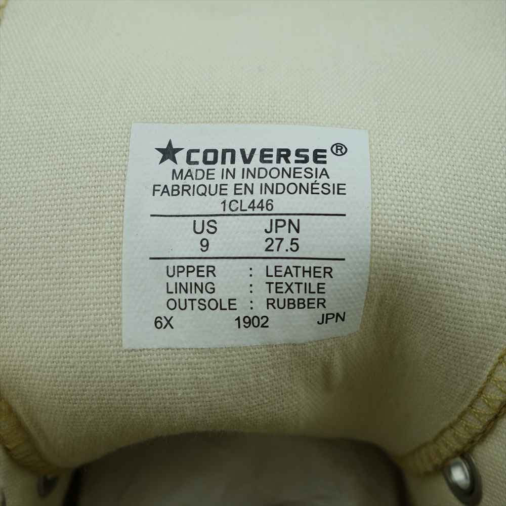 CONVERSE コンバース 1CL446 ADDICT アディクト CHUCK TAYLOR SUEDE NIGO Z HI チャック テイラー スエード ジップ ハイ ベージュ系 27.5cm【新古品】【未使用】【中古】