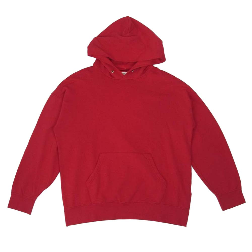 VISVIM ビズビム 19SS 0119105010018 JUMBO HOODIE P.O. VEGGIE DYE ジャンボ フーディー レッド系 2【美品】【中古】