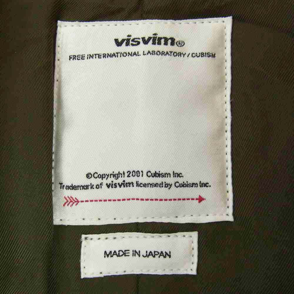 VISVIM ビズビム 0119205013025 COACH JKT ナイロン コーチ ジャケット カーキ系 1【中古】