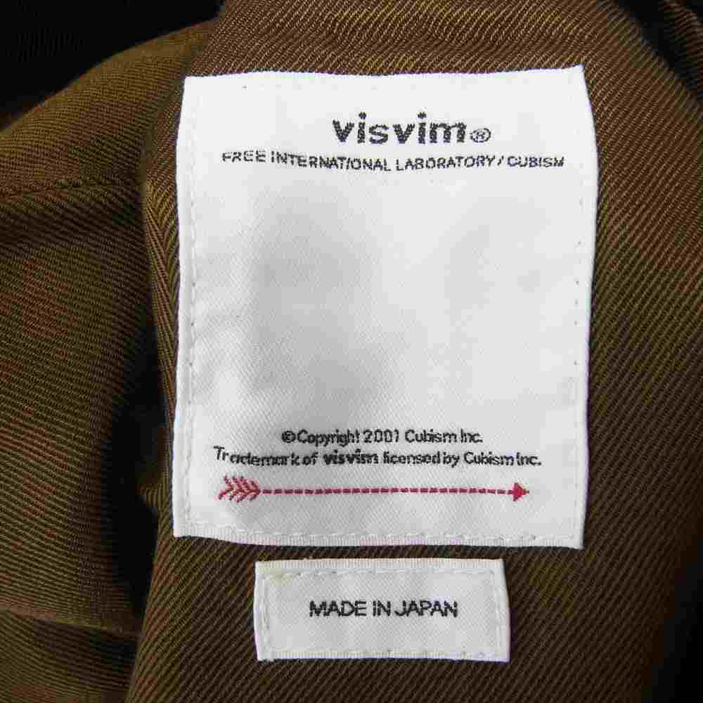 VISVIM ビズビム 0119205013016 GALEN WOOL JKT ウール ジャケット ブラウン系 1【中古】