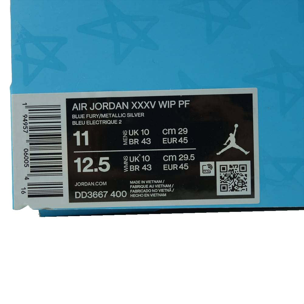 NIKE AIR JORDAN ナイキ ジョーダン DD3667-400 35 ウィップ PF AIR JORDAN XXXV WIP PF スニーカー 29cm【美品】【中古】
