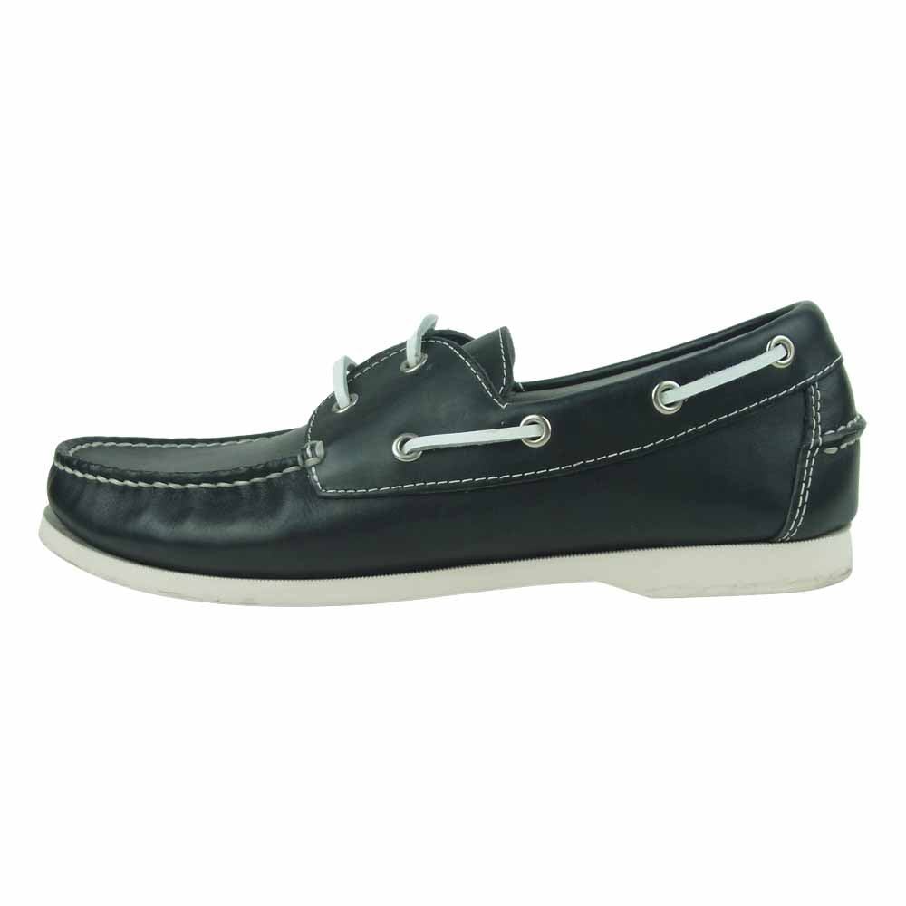 REGAL リーガル NC5A 554R STANDARDS CLASSIC BOAT SHOE デッキシューズ モカシンシューズ ブラック系 26【中古】