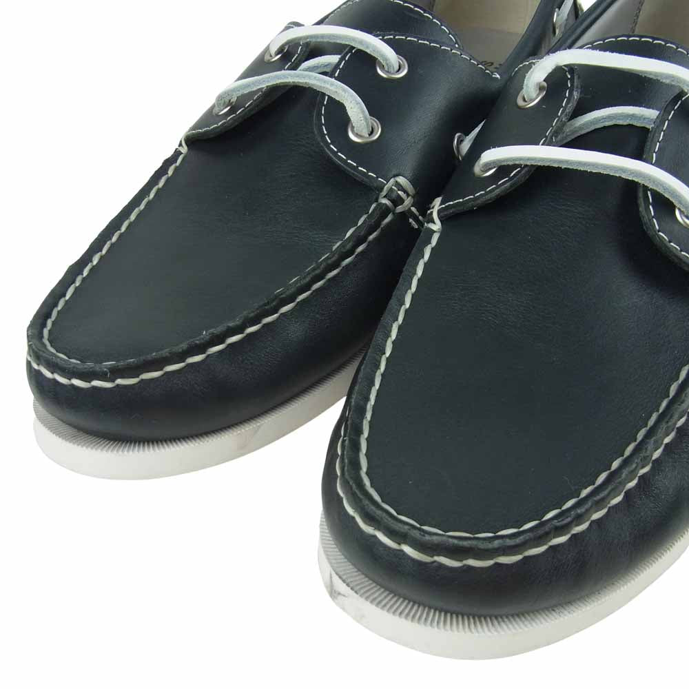 REGAL リーガル NC5A 554R STANDARDS CLASSIC BOAT SHOE デッキシューズ モカシンシューズ ブラック系 26【中古】