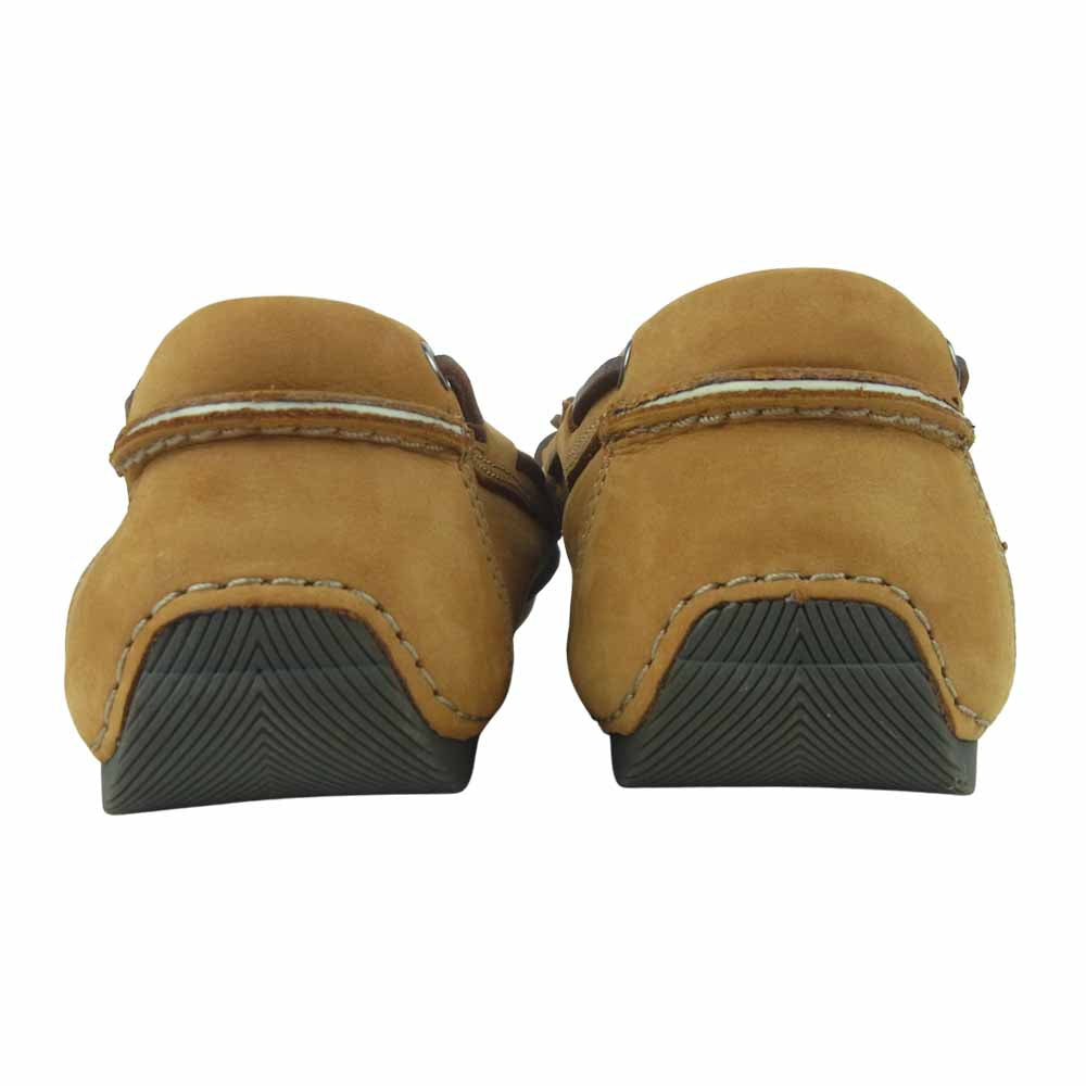 Clarks クラークス 1213500679 レザー デッキ シューズ ベトナム製 ブラウン系 UK 7.5G【美品】【中古】