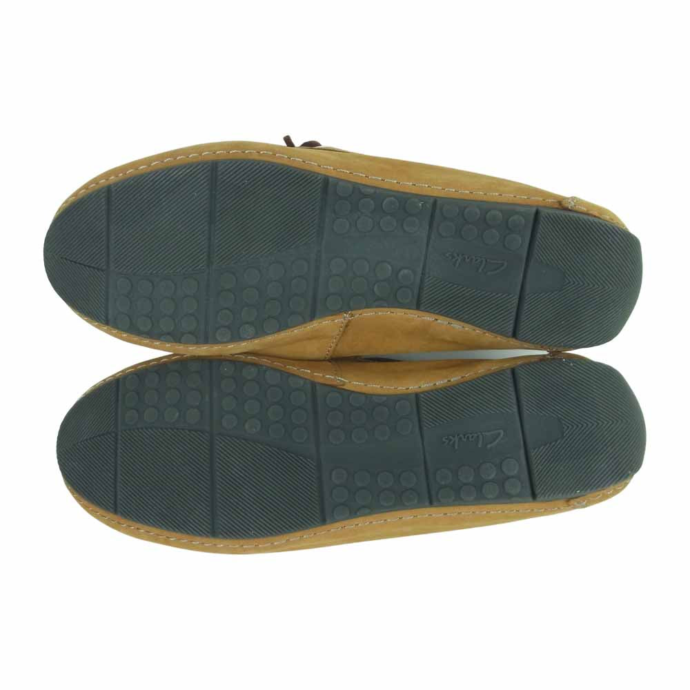 Clarks クラークス 1213500679 レザー デッキ シューズ ベトナム製 ブラウン系 UK 7.5G【美品】【中古】