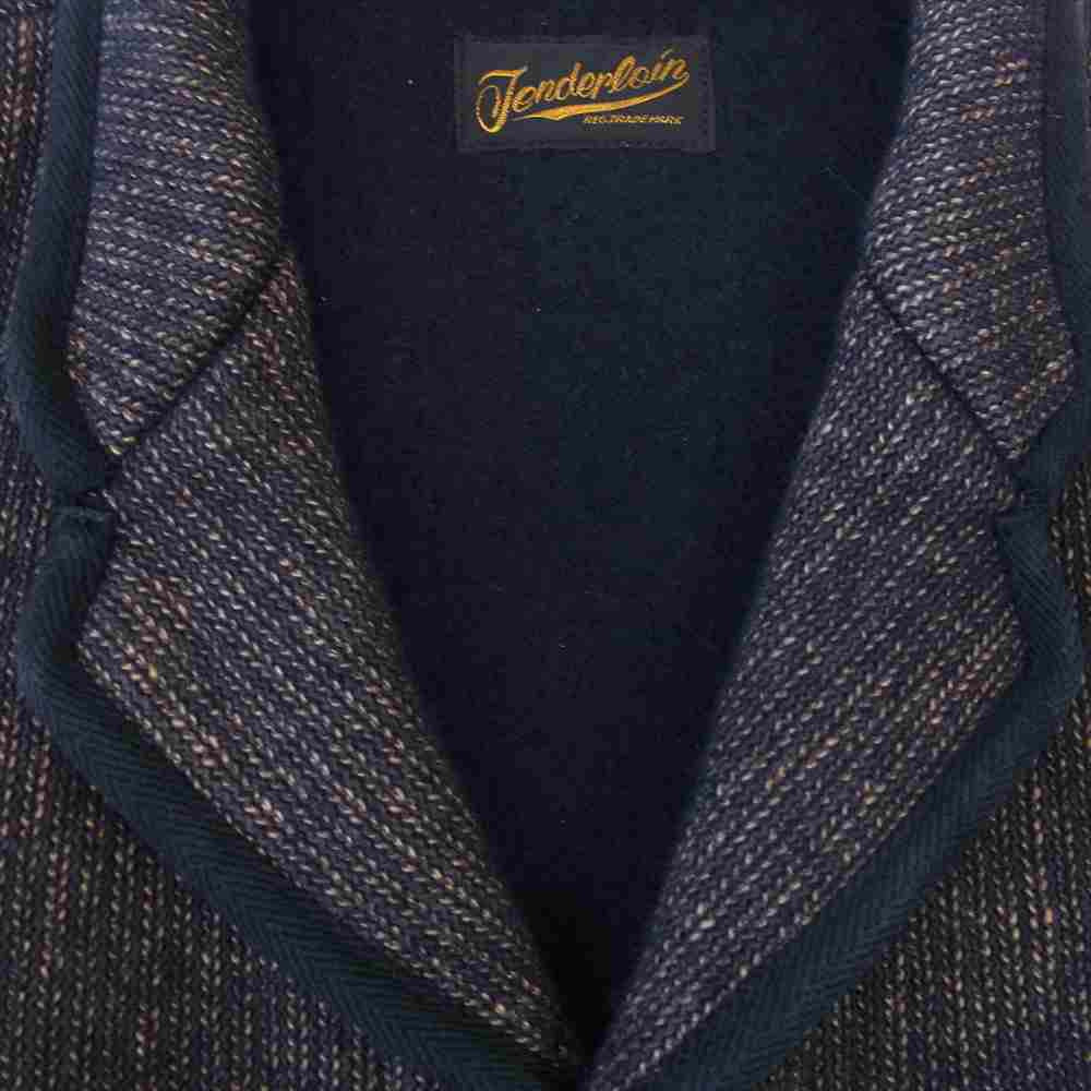 TENDERLOIN テンダーロイン T-BROWNS BEACH JKT ブラウンズビーチ テーラード ジャケット ネイビー系 L【美品】【中古】