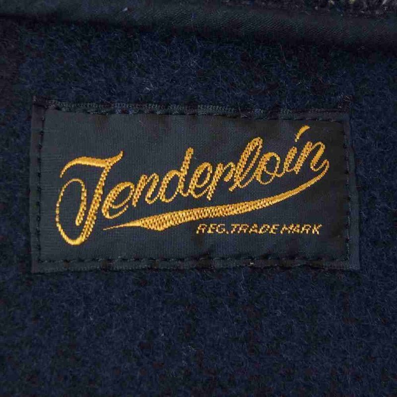 TENDERLOIN テンダーロイン T-BROWNS BEACH JKT ブラウンズビーチ テーラード ジャケット ネイビー系 L【美品】【中古】