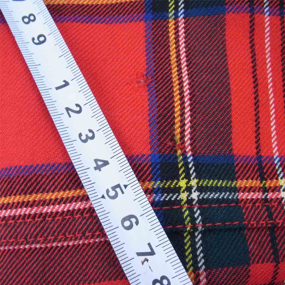 TOMMY HILFIGER トミーヒルフィガー 160582 チェック 長袖 シャツ レッド系 XL【中古】