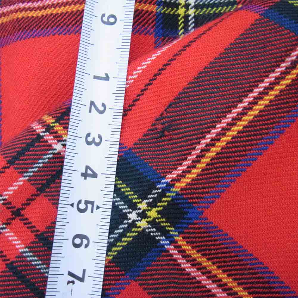 TOMMY HILFIGER トミーヒルフィガー 160582 チェック 長袖 シャツ レッド系 XL【中古】