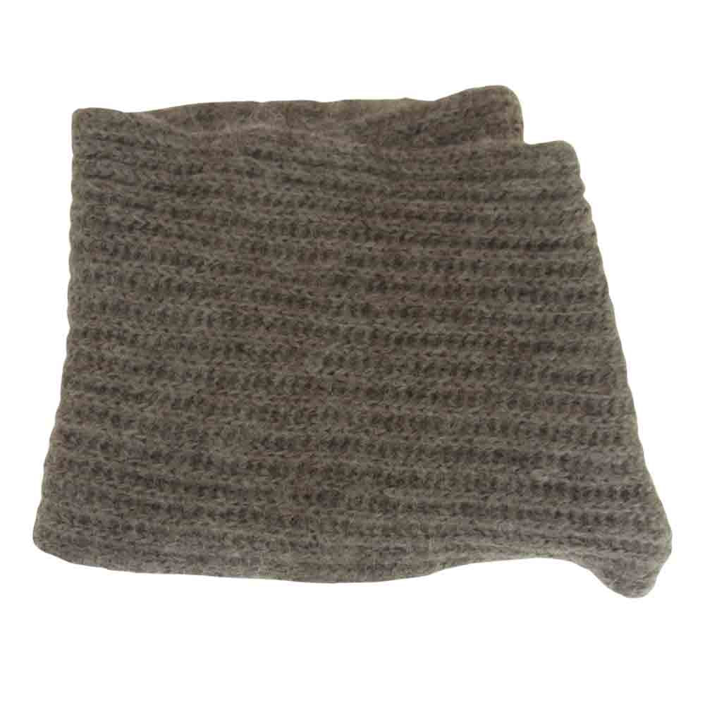 Yohji Yamamoto ヨウジヤマモト Y's ワイズ モヘヤ混 スヌード マフラー グレー系【中古】