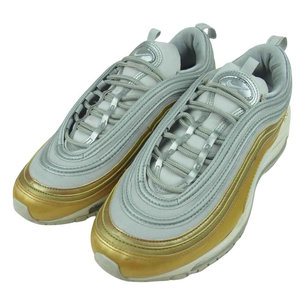 NIKE ナイキ AQ4137-001 WMNS AIR MAX 97 SE ウィメンズ エア マックス スニーカー グレー系 ゴールド系 27.5cm【中古】