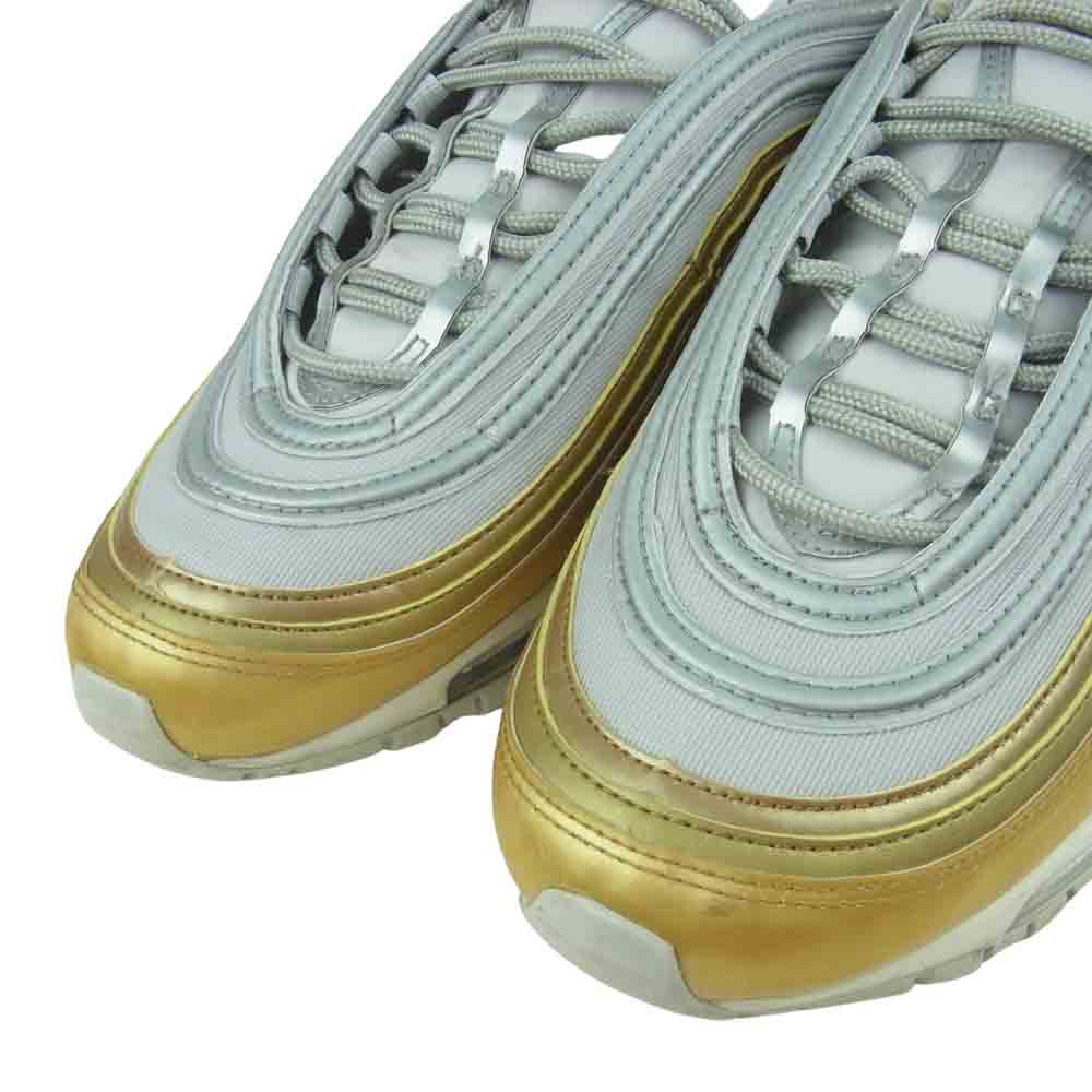 NIKE ナイキ AQ4137-001 WMNS AIR MAX 97 SE ウィメンズ エア マックス スニーカー グレー系 ゴールド系 27.5cm【中古】