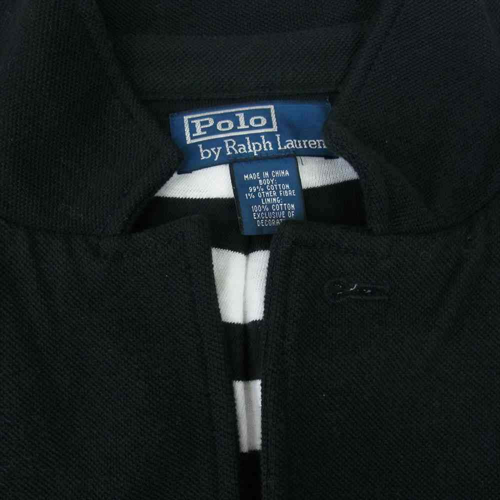 POLO RALPH LAUREN ポロ・ラルフローレン KK-RL-KS3516 鹿の子 マリン テーラードジャケット ブラック系 L【中古】