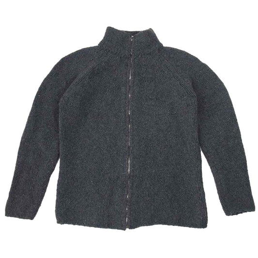 MONCLER モンクレール 国内正規品 ペッパージャパン 茶タグ ジップ タートルネック カーディガン ニット グレー系 L【中古】