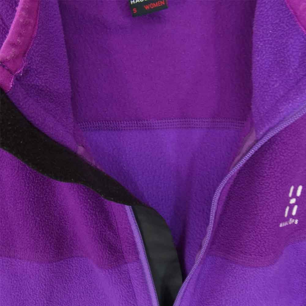 HAGLOFS ホグロフス 1239048 国内正規品 MICRO JACEKT マイクロ ジャケット POLATEC ポーラテック フリース パープル系 S【中古】