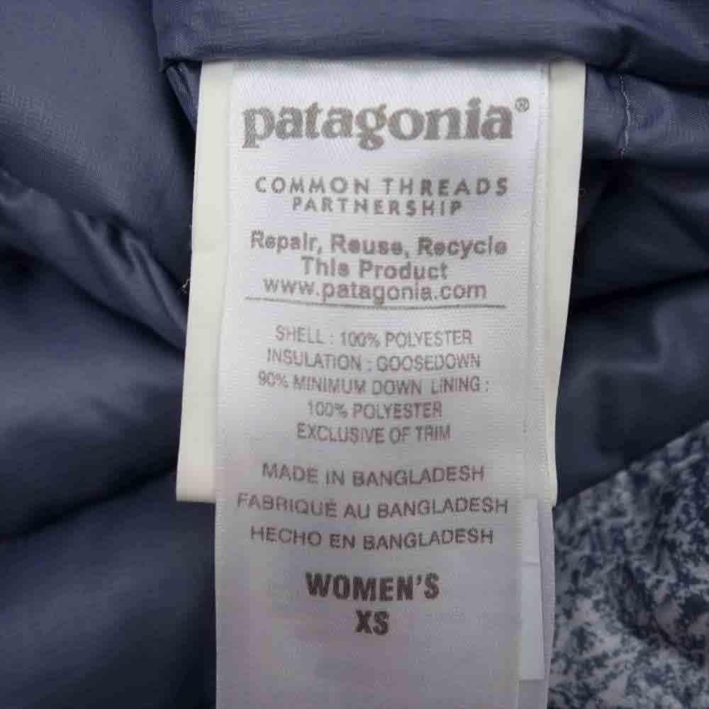 patagonia パタゴニア 16AW 84683 16年製 Women's Down Sweater Jacket レディース ダウン セーター グレー系 XS【中古】