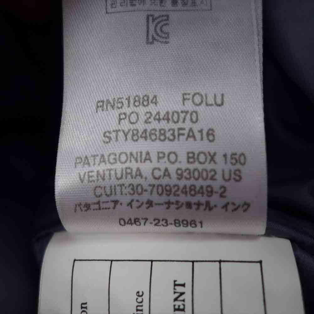 patagonia パタゴニア 16AW 84683 16年製 Women's Down Sweater Jacket レディース ダウン セーター グレー系 XS【中古】