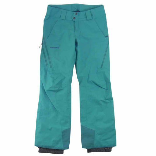 patagonia パタゴニア 17AW 31432 17年製 Women's Powder Bowl pants GORE-TEX レディース パウダー ボウル ゴアテックス グリーン系 S【中古】