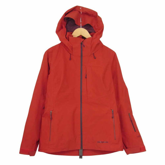 patagonia パタゴニア 14AW 31406 14年製 Women's Powder Bowl Jacket GORE-TEX パウダー ボウル ジャケット ゴアテックス レッド系 S【中古】