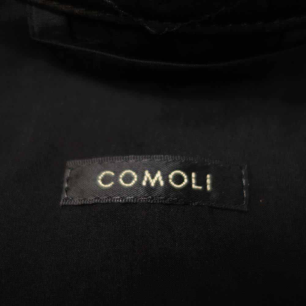 COMOLI コモリ 21AW U03-01010 ディアスキン 鹿革 レザー コモリシャツ サイズ2 2【新古品】【未使用】【中古】