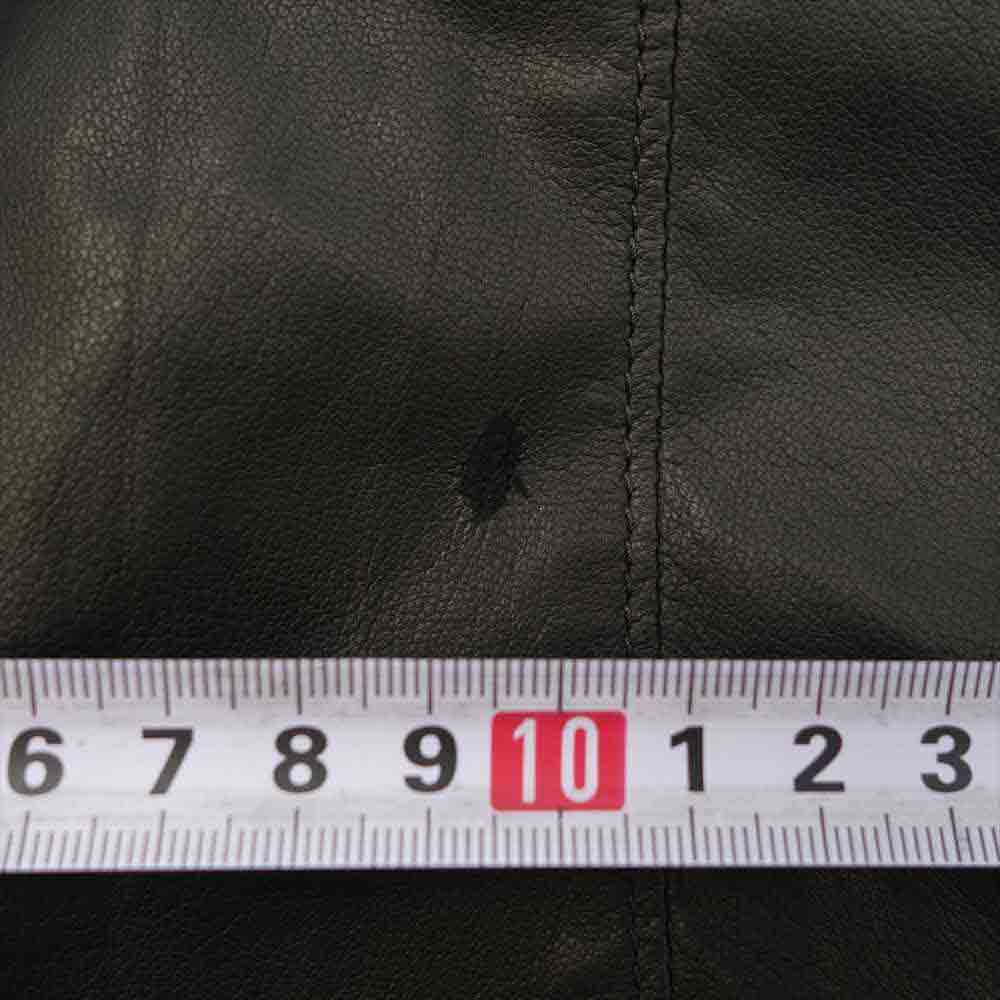 COMOLI コモリ 21AW U03-01010 ディアスキン 鹿革 レザー コモリシャツ サイズ2 2【新古品】【未使用】【中古】