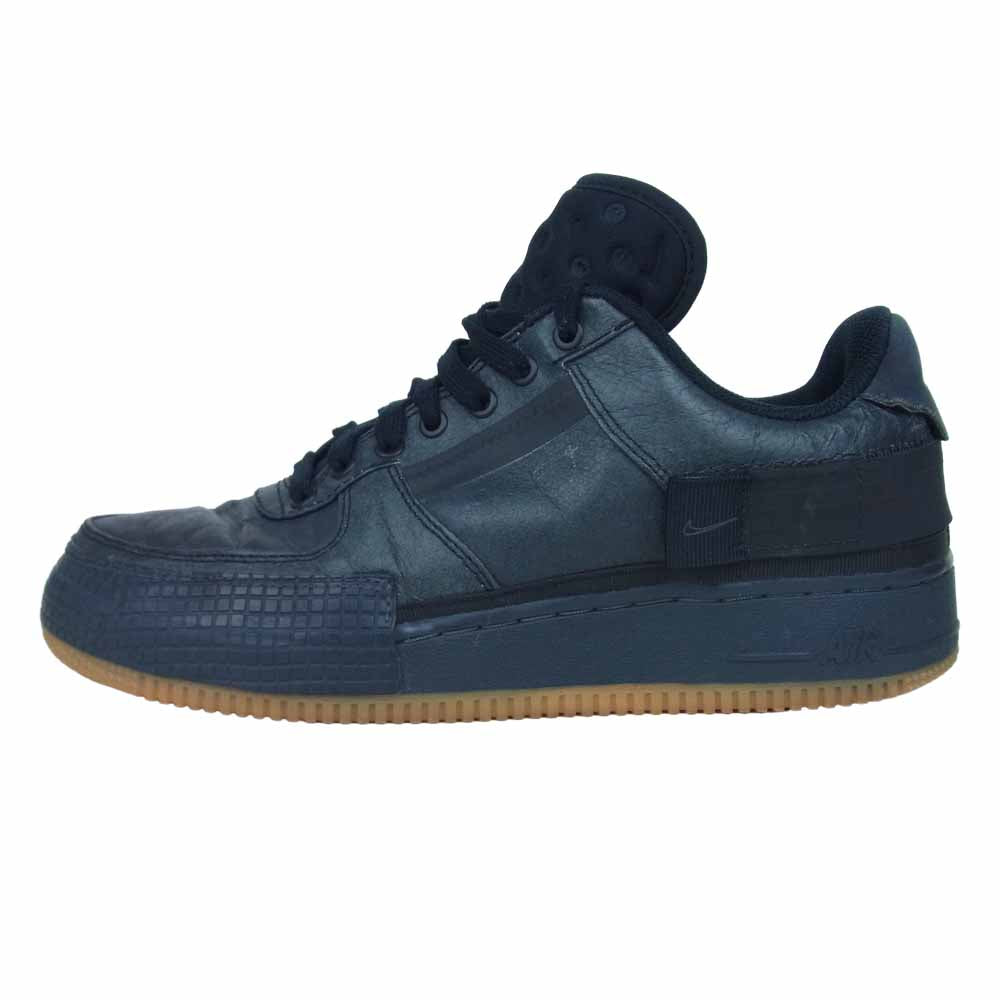 NIKE ナイキ CJ1281-001 AIR FORCE 1-TYPE エアフォース 1 タイプ ブラック系 26cm【中古】