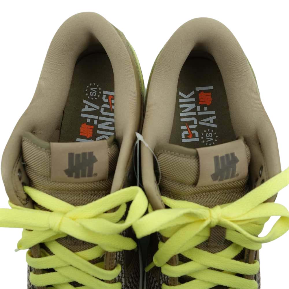 NIKE ナイキ DH3061-200 × UNDEFEATED DUNK LOW SP アンディフィーテッド ダンク ロー SP ブラウン系 27cm【新古品】【未使用】【中古】