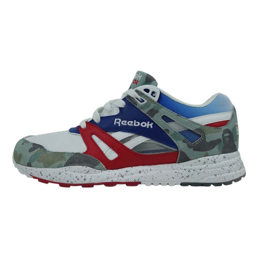 Reebok リーボック V67037 APE MITA SNEAKERS エイプ ミタスニーカーズ クラシック ベンチレーター アフィリエイツ white/red rush/royal US8.5【極上美品】【中古】