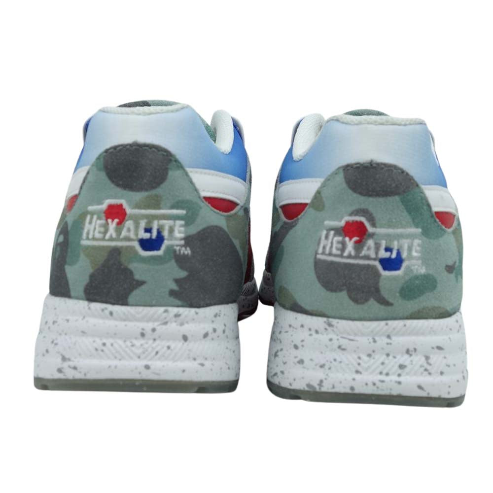 Reebok リーボック V67037 APE MITA SNEAKERS エイプ ミタスニーカーズ クラシック ベンチレーター アフィリエイツ white/red rush/royal US8.5【極上美品】【中古】