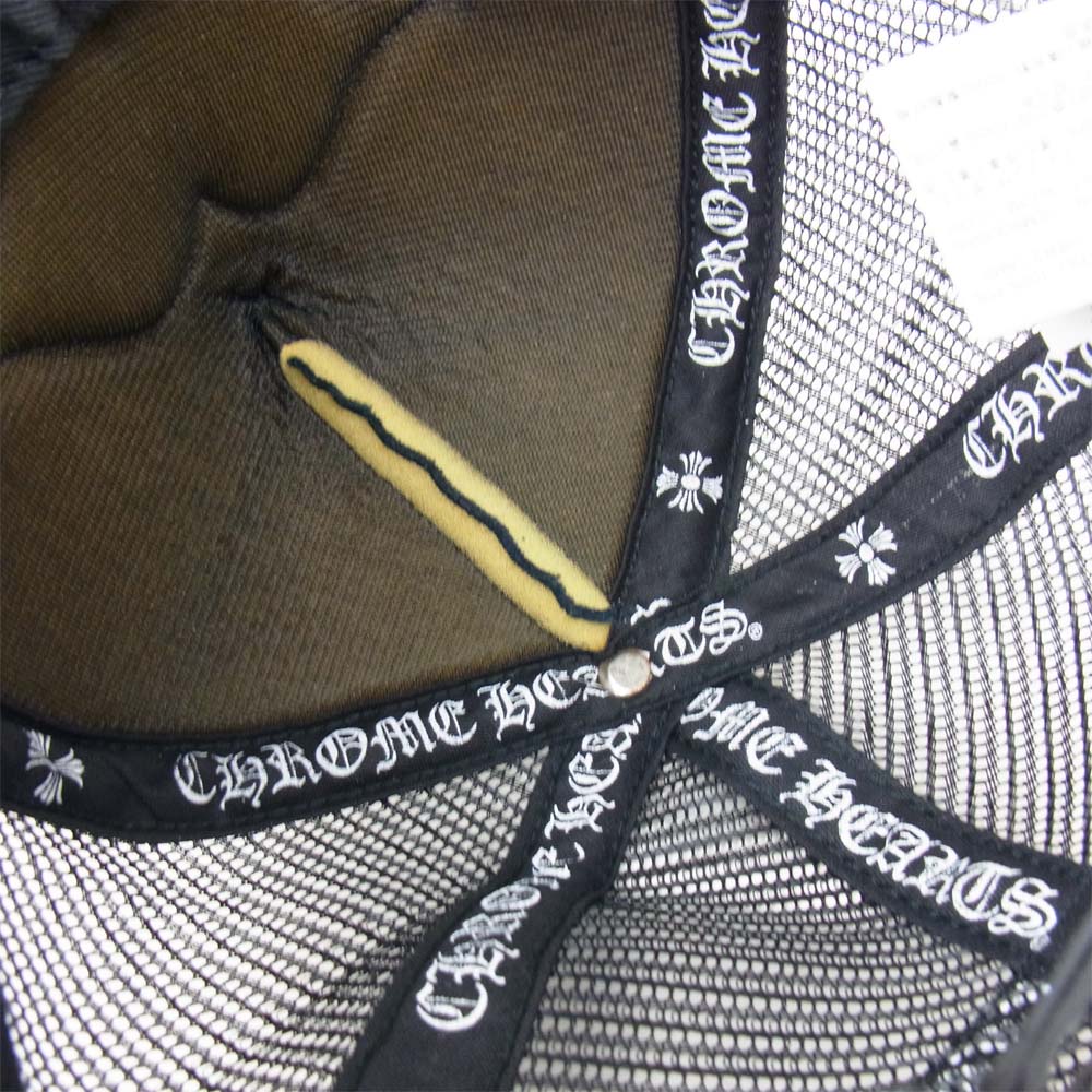 CHROME HEARTS クロムハーツ（原本無） MATTY BOY マッティボーイ Chomper Trucker Mesh Cap チョンパー トラッカー キャップ ブラック系 OS【中古】
