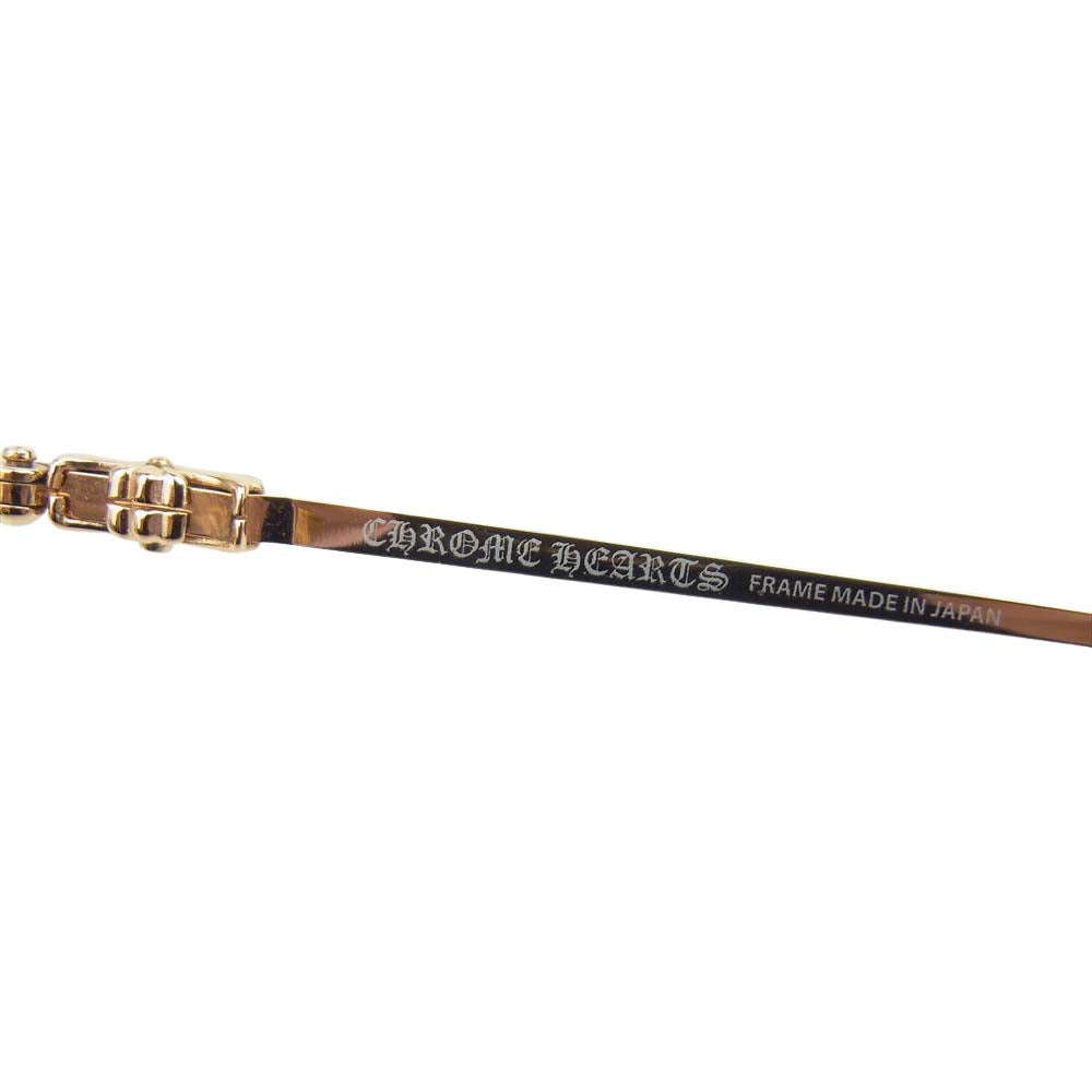 CHROME HEARTS クロムハーツ（原本無） FANX HUNEY クロスモチーフ ボストン アイウェア【中古】