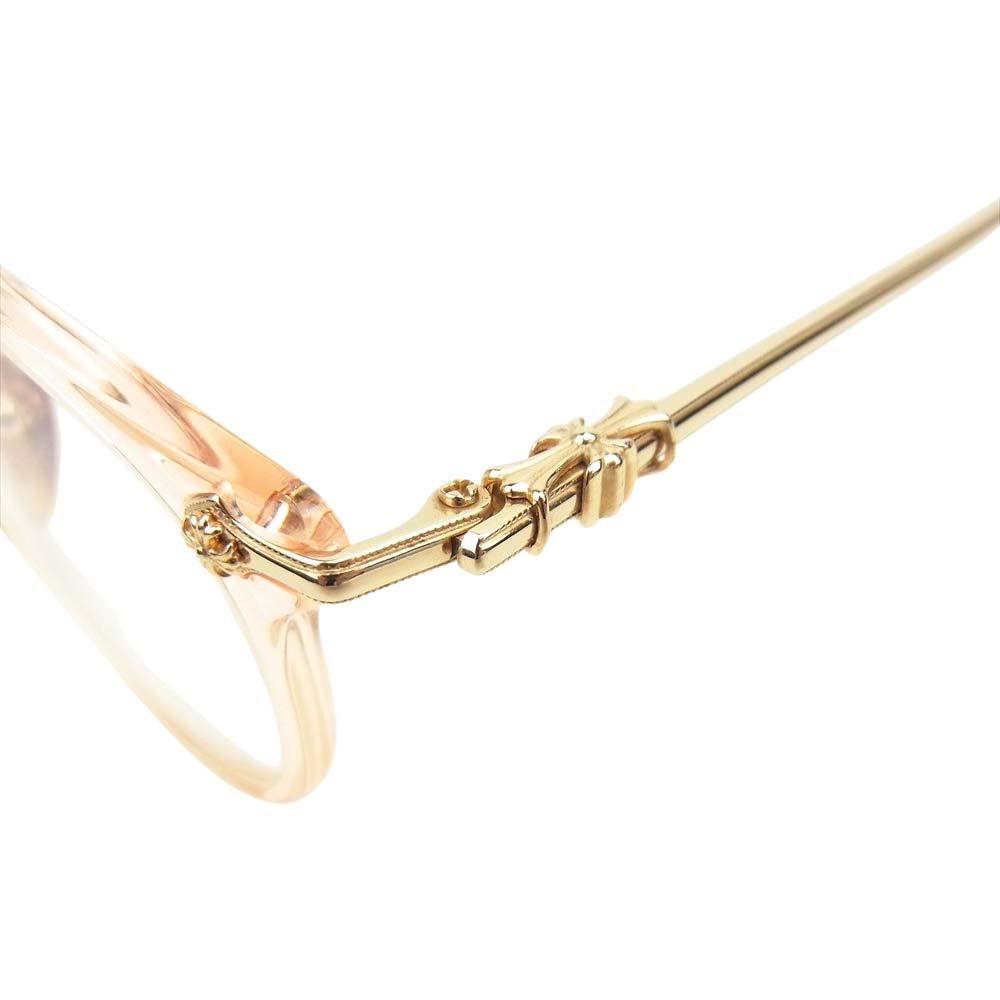 CHROME HEARTS クロムハーツ（原本無） FANX HUNEY クロスモチーフ ボストン アイウェア【中古】