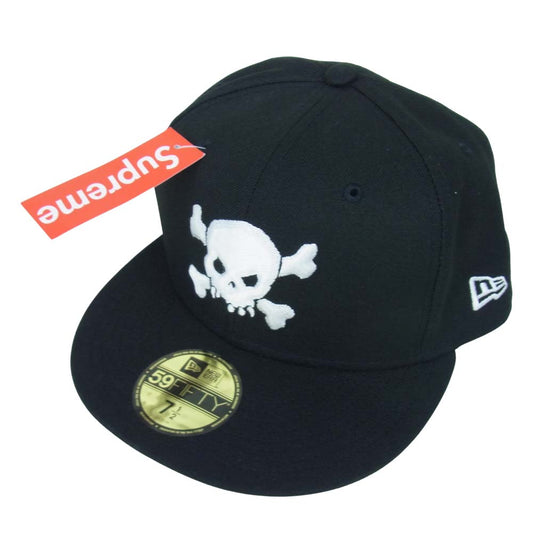 Supreme シュプリーム NEW ERA ニューエラ  スカル キャップ ブラック系 7 1/2【新古品】【未使用】【中古】