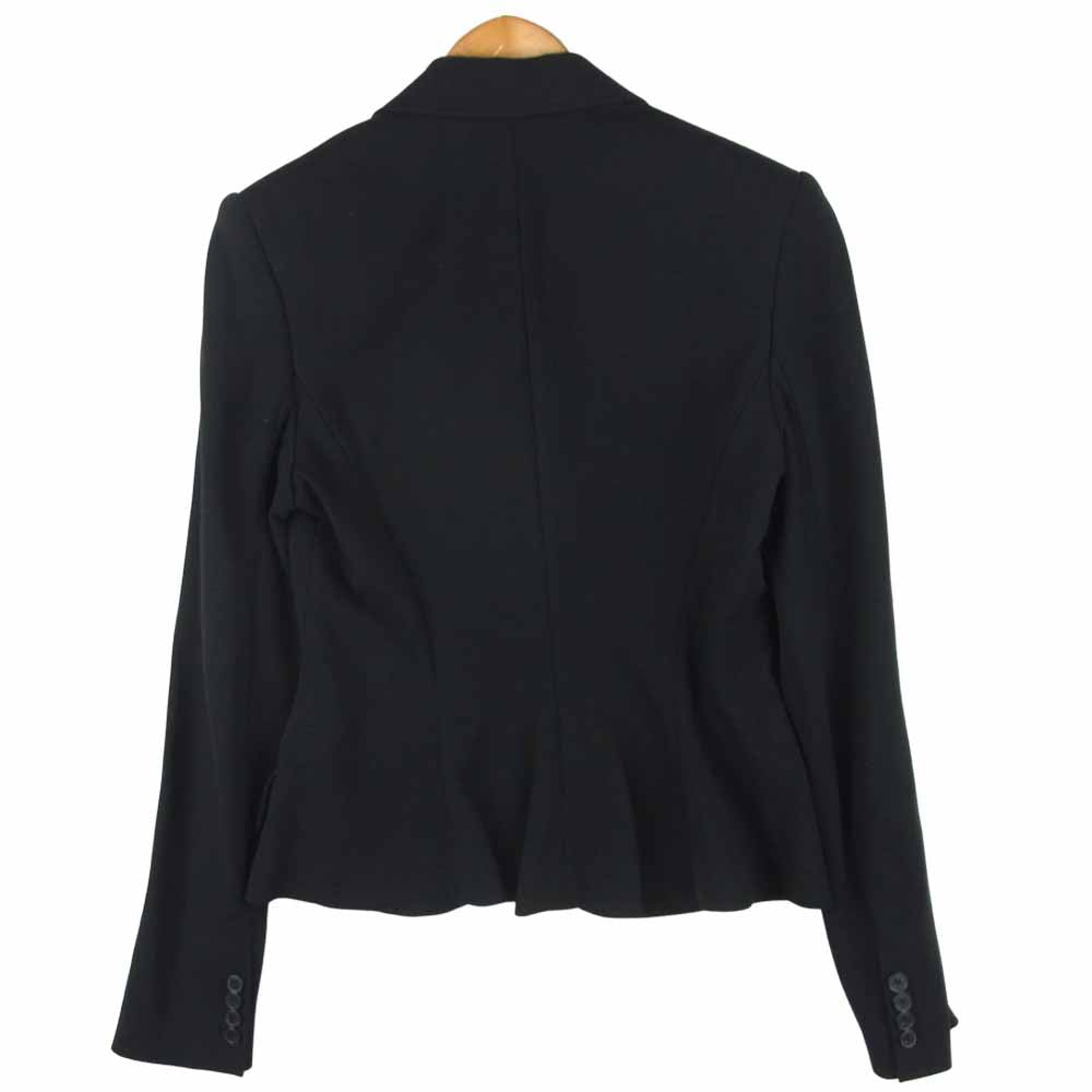 RALPH LAUREN ラルフローレン 2B テーラード ジャケット RN41381 ブラック系【中古】