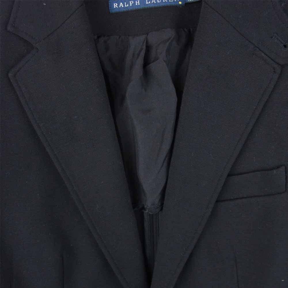 RALPH LAUREN ラルフローレン 2B テーラード ジャケット RN41381 ブラック系【中古】