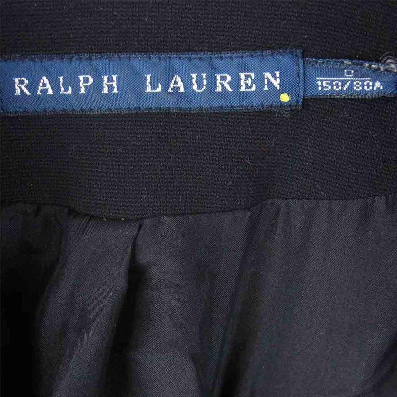 RALPH LAUREN ラルフローレン 2B テーラード ジャケット RN41381 ブラック系【中古】
