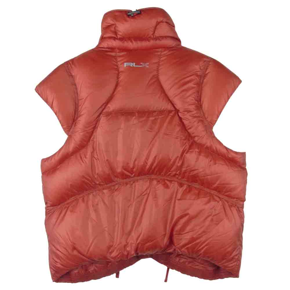 RALPH LAUREN ラルフローレン RLX ナイロン ダウン ベスト RN41381 LFJB 中国製 レッド系 S【中古】