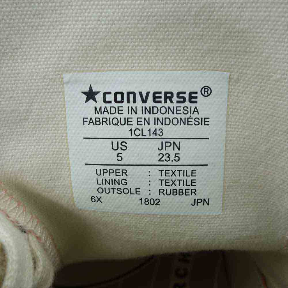 CONVERSE コンバース 1CL143 Addict アディクト チャックテイラー MINT PINK SKY 23.5cm【中古】