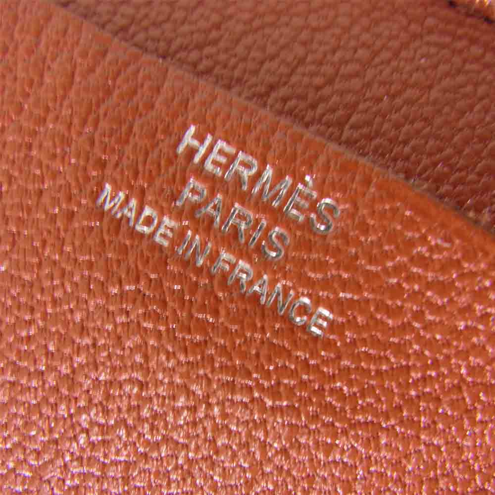 HERMES エルメス X刻印 アジェンダ ヴィジョン 手帳カバー ブラウン系 表記無し【中古】