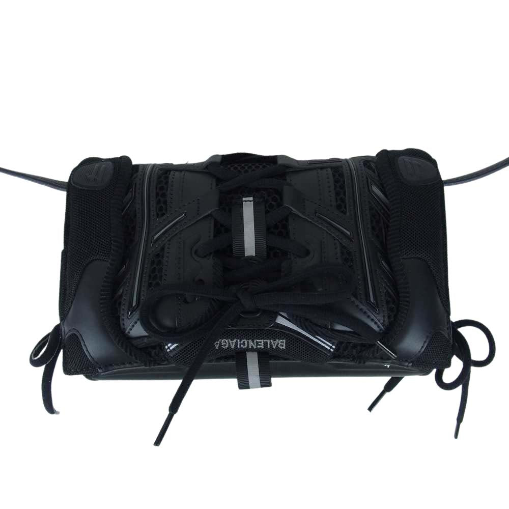 BALENCIAGA バレンシアガ 21AW 651727 Sneakerhead Phone Holder  スニーカーヘッド ショルダー バッグ ブラック系【美品】【中古】