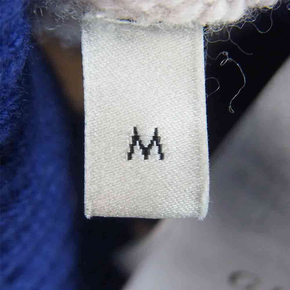 GUCCI グッチ 18SS 499250 X9186 国内正規品 TIGER HEAD LOVED タイガーヘッド ボーダー ニット ブルー系 ホワイト系 M【中古】