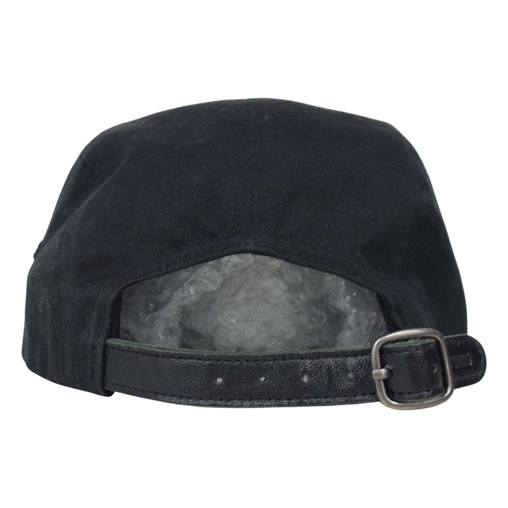 Supreme シュプリーム 17AW washed chino twill camp cap ブラック系【中古】