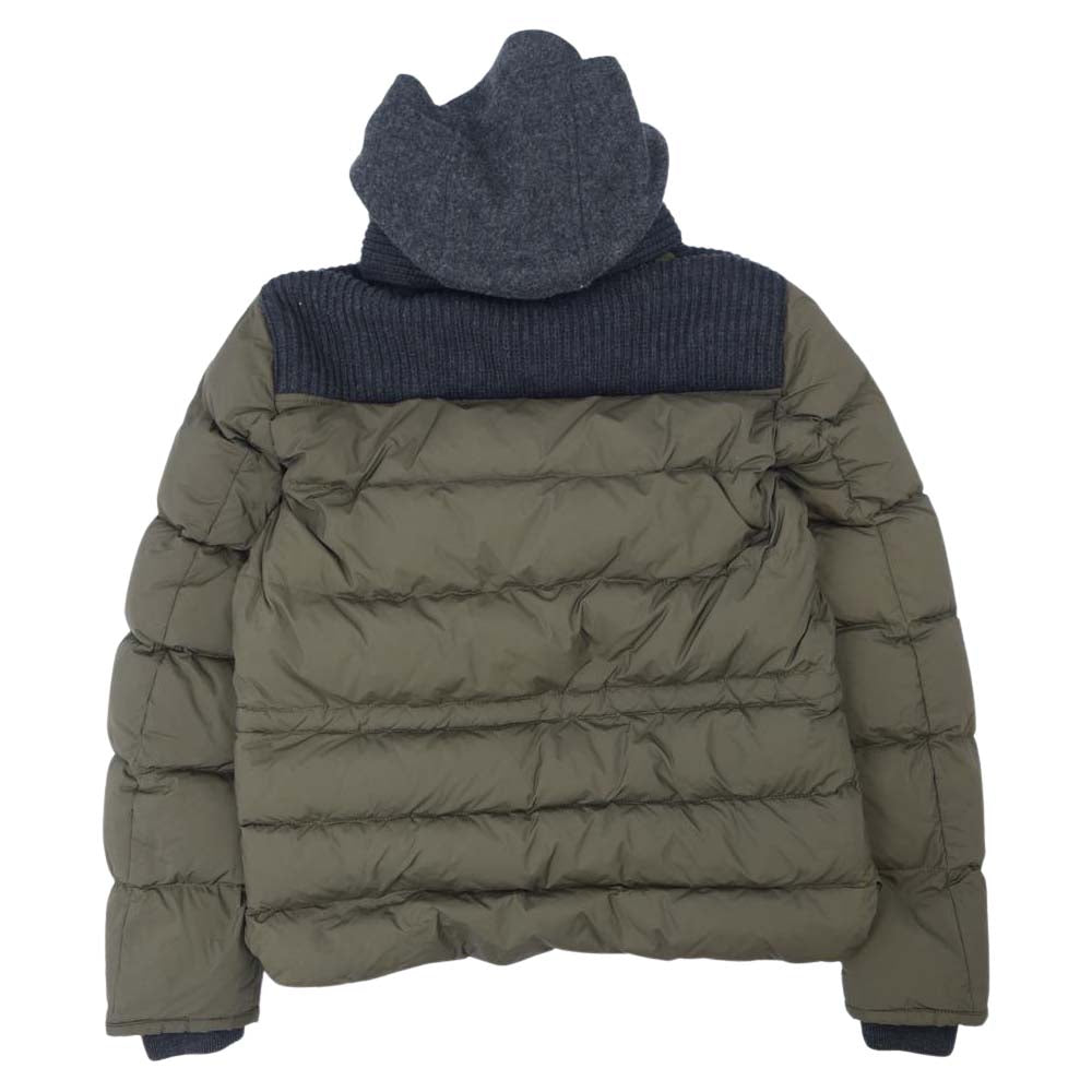 MONCLER モンクレール 国内正規品 LEBLOND ダウン ジャケット カーキ系 1【中古】