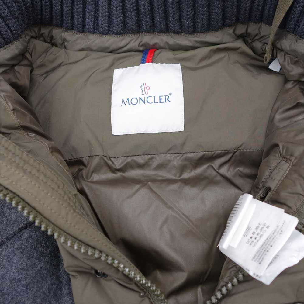 MONCLER モンクレール 国内正規品 LEBLOND ダウン ジャケット カーキ系 1【中古】