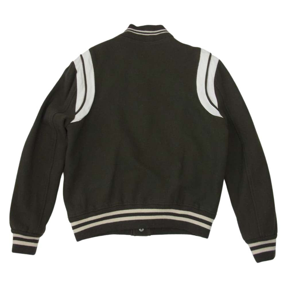 SAINT LAURENT サンローラン 354718 Y213Q  Teddy Jacket ウール テディ ジャケット  カーキ系 46【中古】